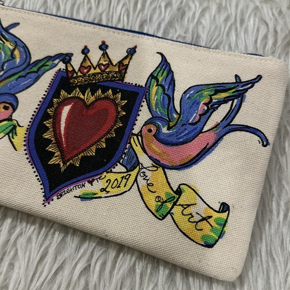 Brighton 2019 zipper pencil make up bag - Picture 3 of 7